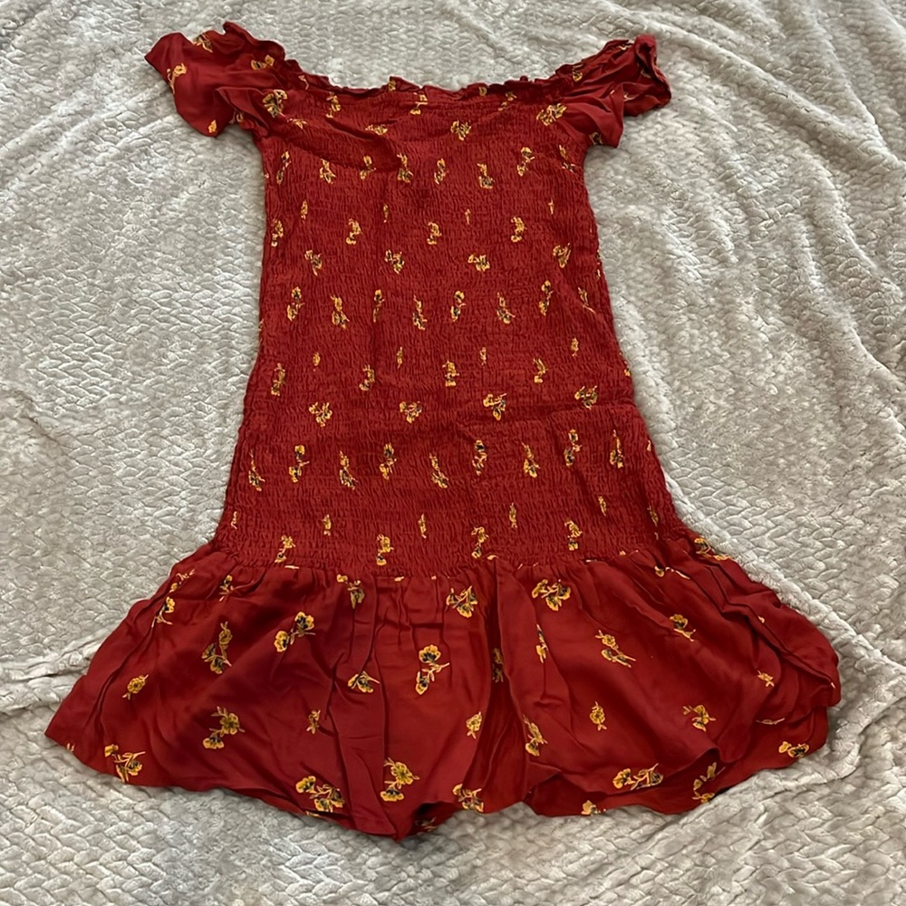 Red dress